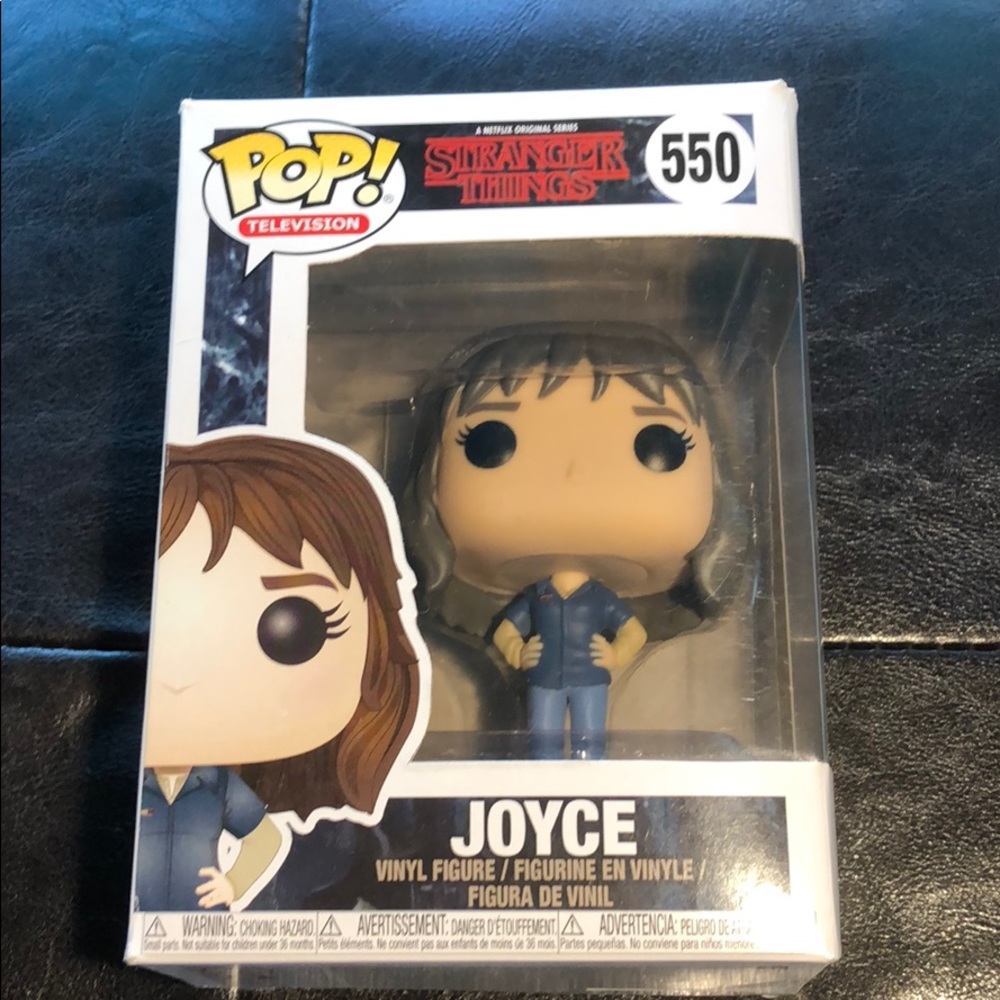 POP vinyl figure . Stranger things Joyce